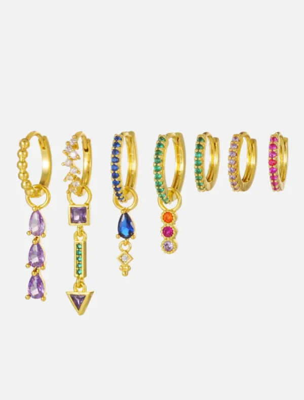 Insurge Clothing Kara Earring Set - Multi< Earrings