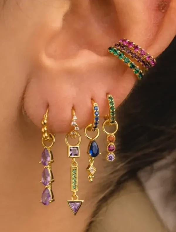 Insurge Clothing Kara Earring Set - Multi< Earrings