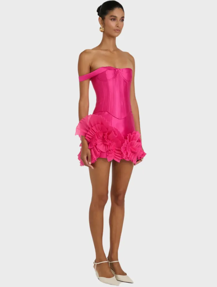 kerrie_skirt__magenta_0.webp Insurge Clothing Kerrie Skirt - Magenta< Skirts | Tops