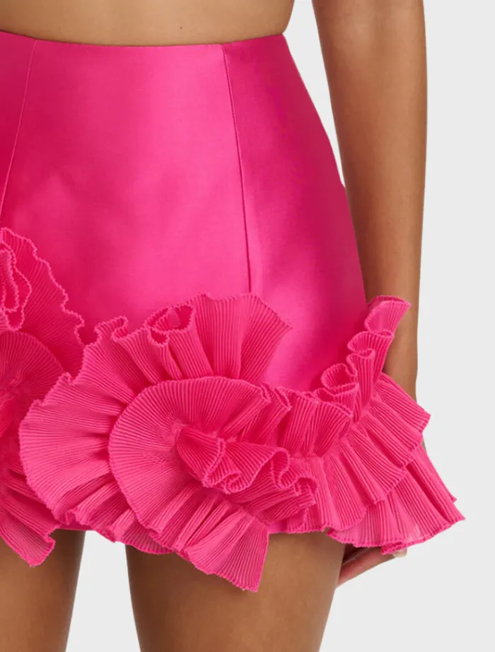 kerrie_skirt__magenta_1.webp Insurge Clothing Kerrie Skirt - Magenta< Skirts | Tops