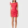 Elliatt Kimberly Tie Mini Dress - Red< Casual Dresses | Mini Dresses