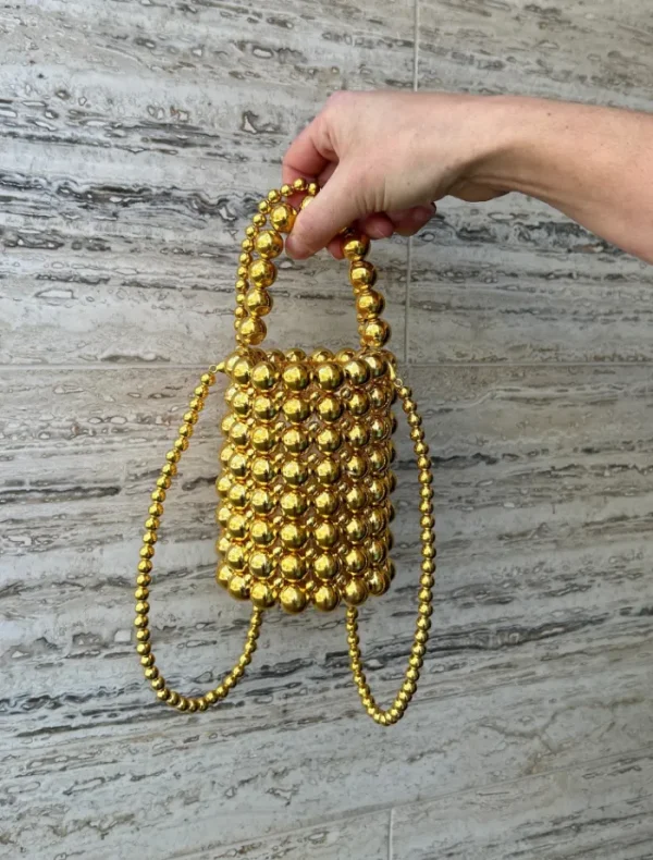 Insurge Clothing Kya Bucket Bag - Gold< Bags | Shoulder Bag