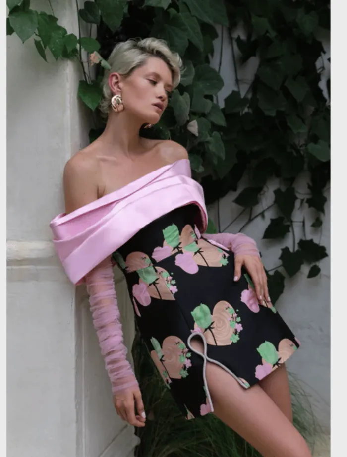 kyros_dress__pink_1.webp Eliya The Label Kyros Dress - Pink< Mini Dresses