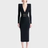 Zhivago Launch Approval Dress - Black< Midi Dresses