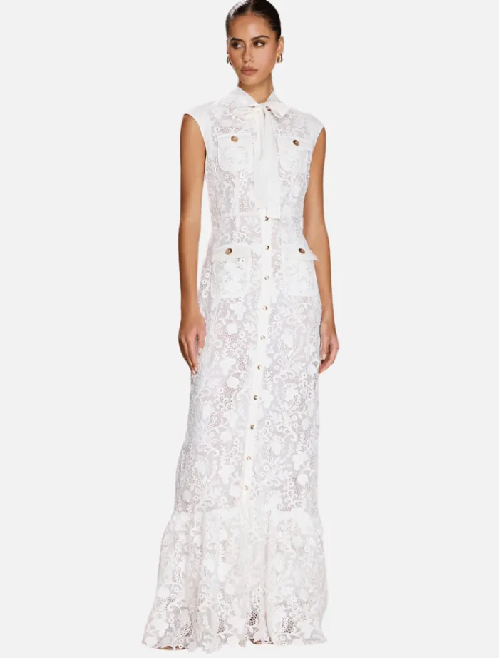 layan_lace_dress__white_2.webp Sonya Layan Lace Dress - White< Casual Dresses