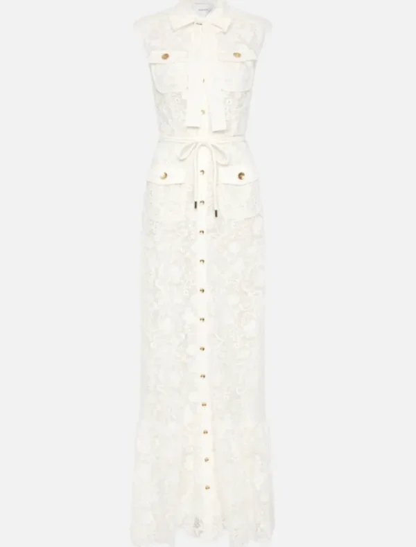 Sonya Layan Lace Dress - White< Casual Dresses