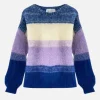 Maison Anje LeCarter Sweater - River< Irregular | Knitwear
