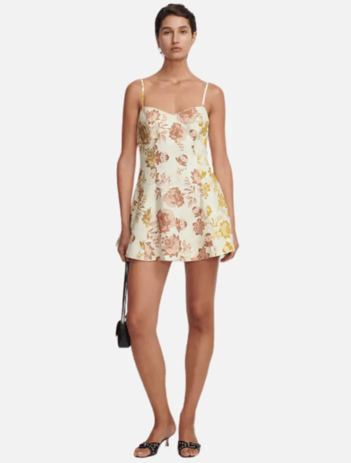 lucy_mini_dress__golden_n_2.webp Hansen & Gretel Lucy Mini Dress - Golden Nectar< Mini Dresses