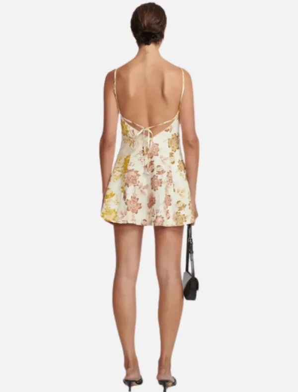 Hansen & Gretel Lucy Mini Dress - Golden Nectar< Mini Dresses