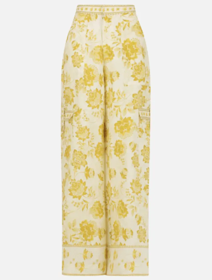 luna_wide_leg_pant__golde_5.webp Hansen & Gretel Luna Wide Leg Pant - Golden Nectar< Pants | Shirts