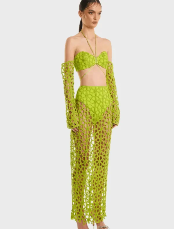 Eliya The Label Lyndal Skirt - Lime< Skirts | Tops