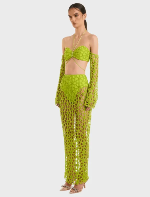 Eliya The Label Lyndal Skirt - Lime< Skirts | Tops