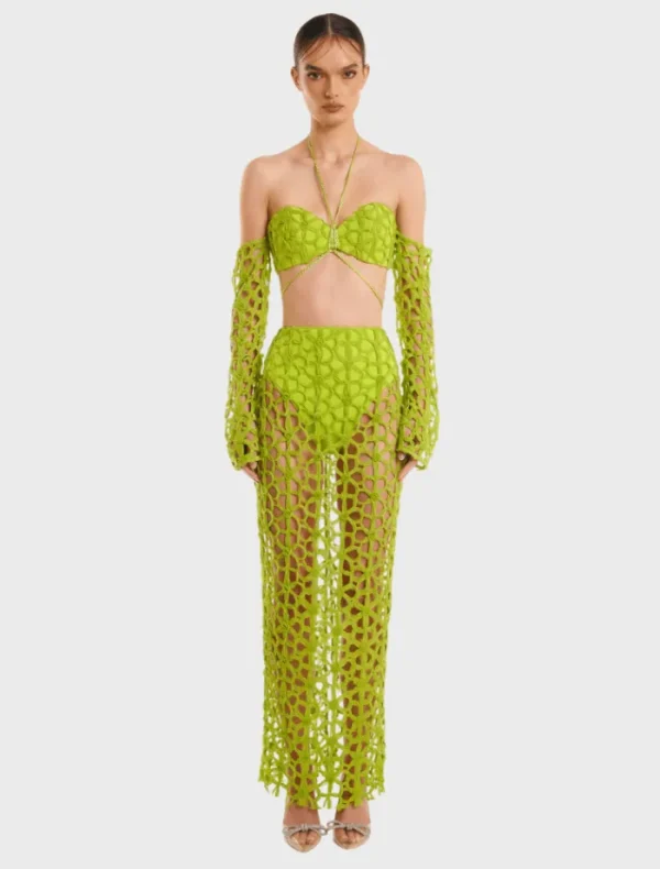 Eliya The Label Lyndal Skirt - Lime< Skirts | Tops