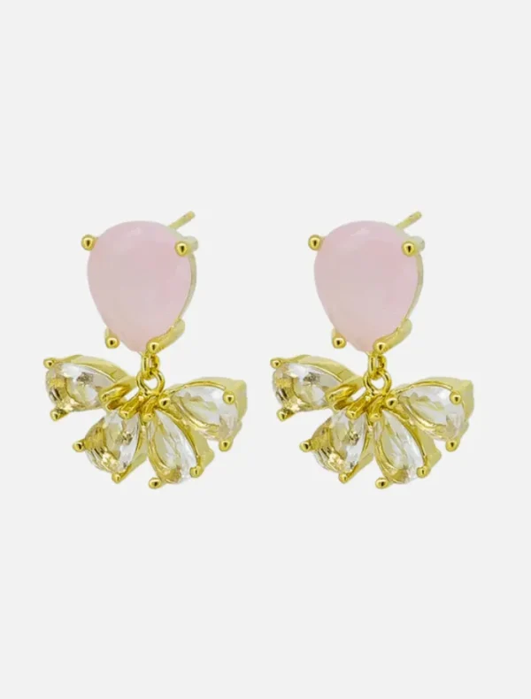 Jolie and Deen Marcia Earrings - Pink< Earrings