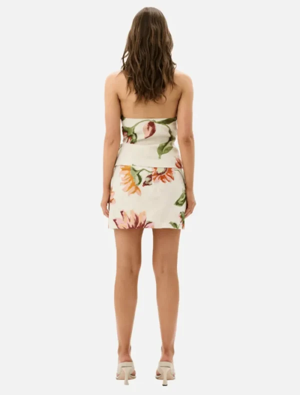 Roame Marcy Mini Skirt - Raphia Bloom< Skirts | Tops