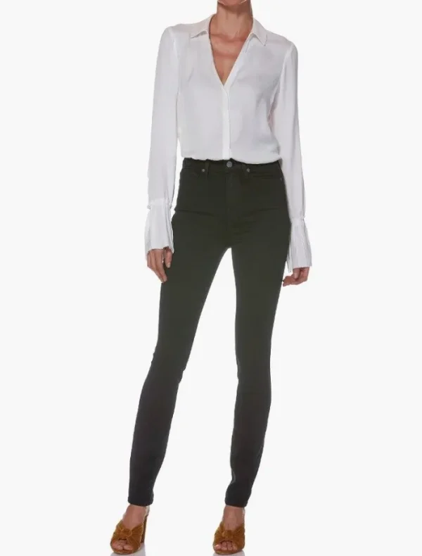 PAIGE Margot Skinny - Black Shadow< Pants | Denim