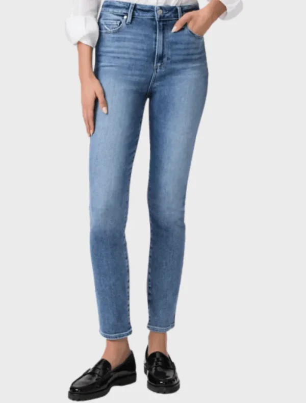 PAIGE Margot Skinny - Limo< Casual Dresses | Denim