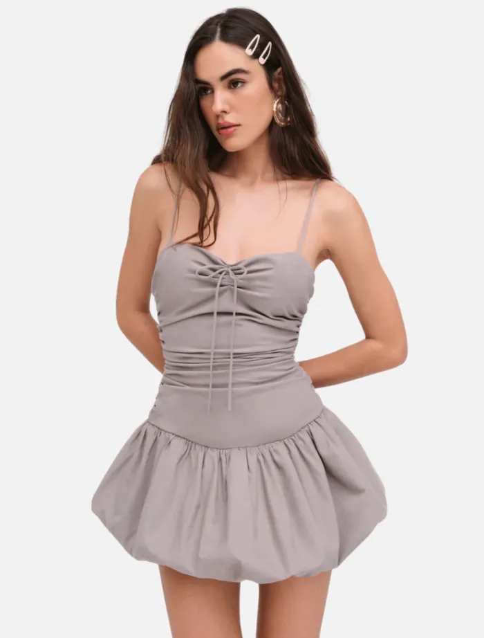 marianne_mini_dress_purpl_0.webp For Love & Lemons Marianne Mini Dress -Purple< Casual Dresses | Mini Dresses