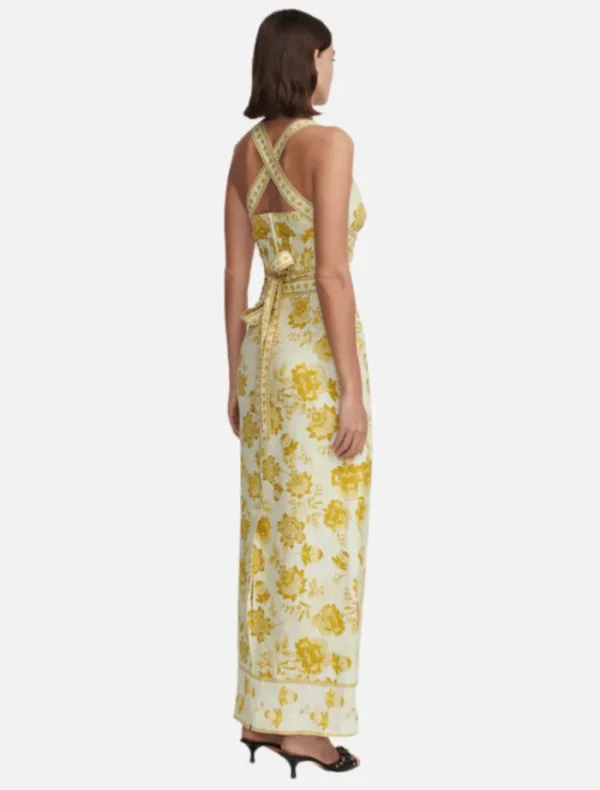 Hansen & Gretel Marielle Midi Skirt - Golden Nectar< Skirts | Tops