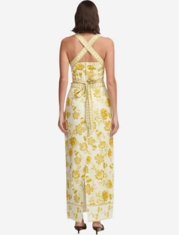 Hansen & Gretel Marielle Midi Skirt - Golden Nectar< Skirts | Tops