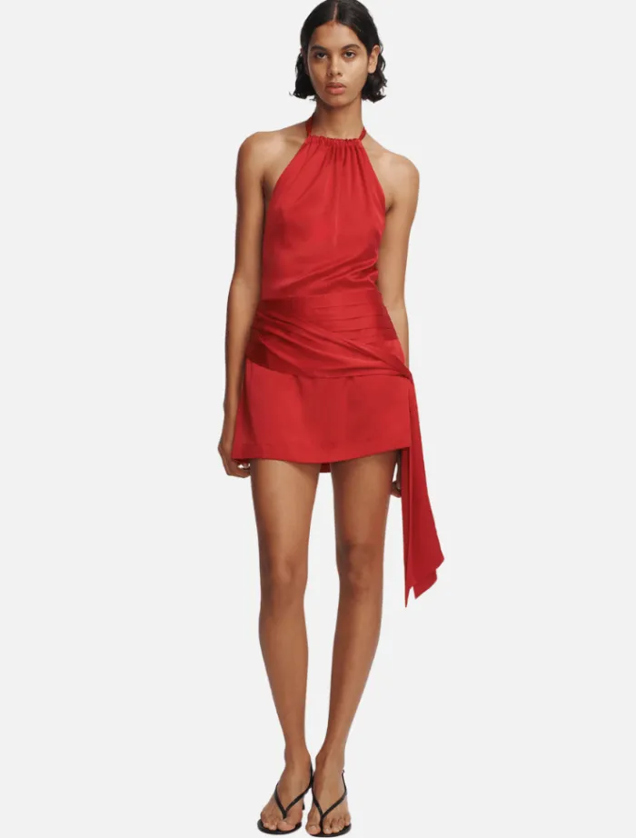 marisa_mini_dress__samba__0.webp Hansen & Gretel Marisa Mini Dress - Samba Red< Casual Dresses | Mini Dresses