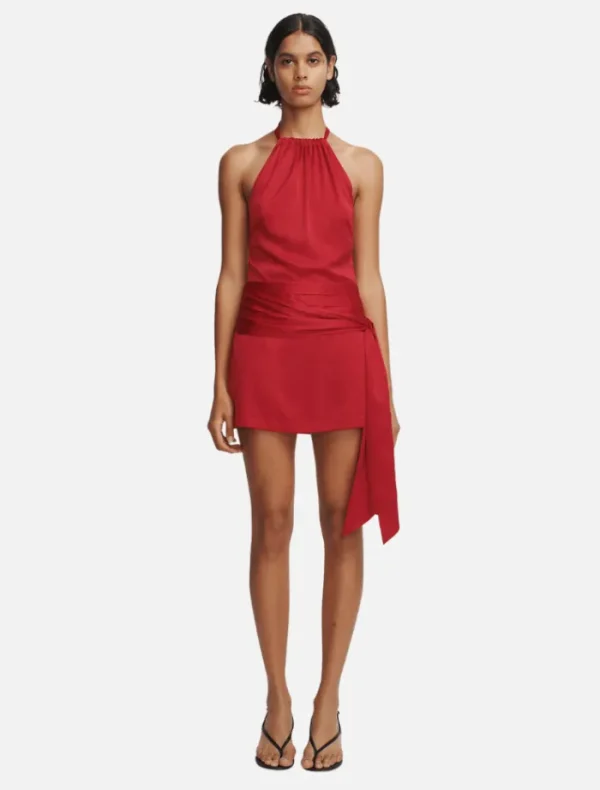 Hansen & Gretel Marisa Mini Dress - Samba Red< Casual Dresses | Mini Dresses