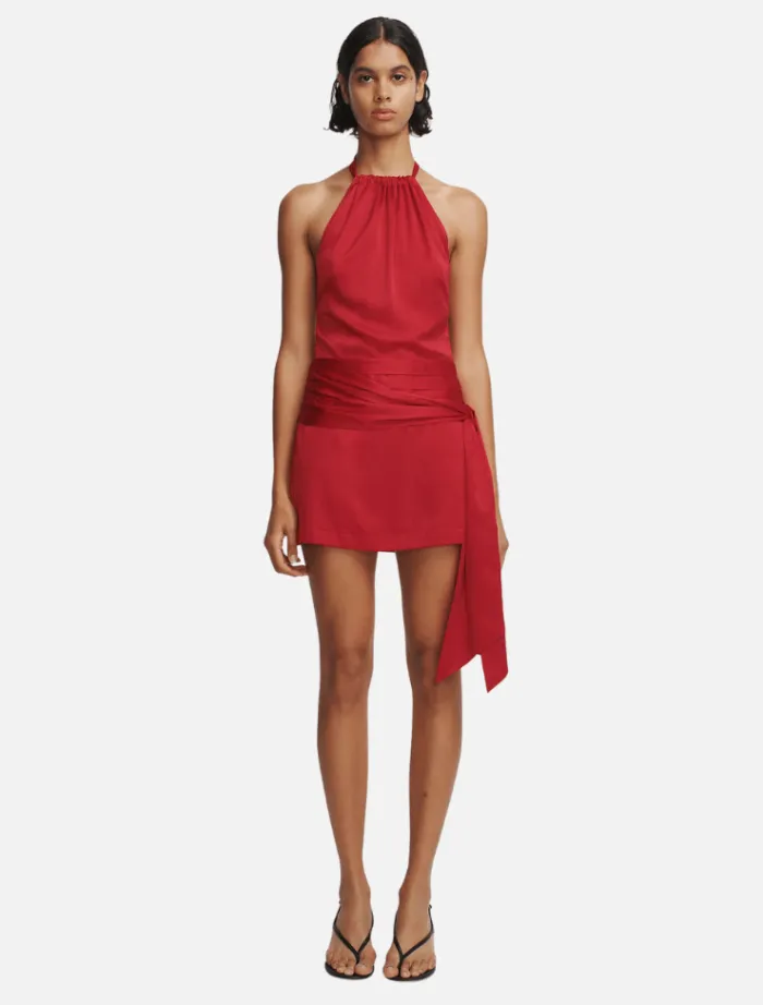 marisa_mini_dress__samba__3.webp Hansen & Gretel Marisa Mini Dress - Samba Red< Casual Dresses | Mini Dresses