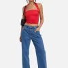 Abrand 95 Mid Baggy Liliana - Mid Blue< Casual Dresses | Pants