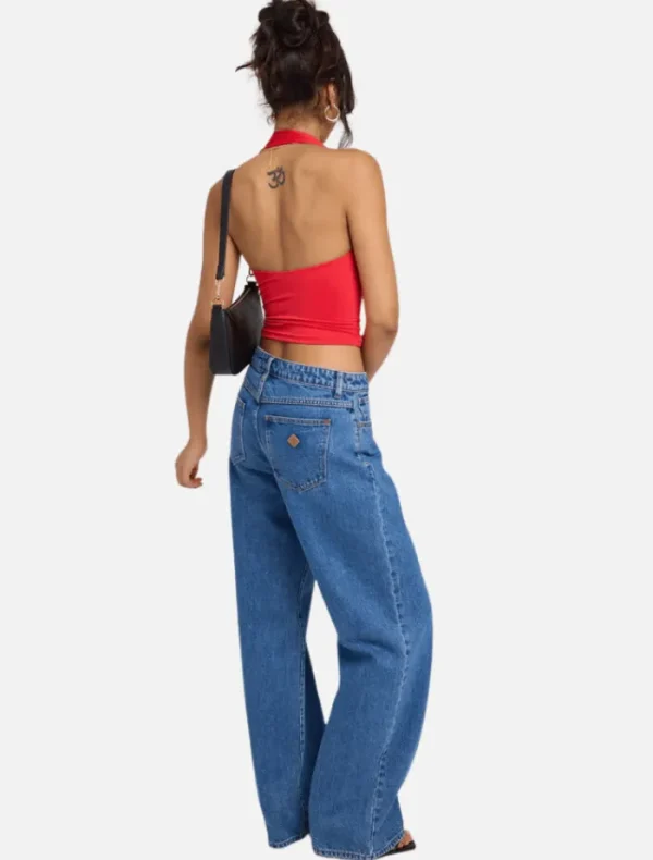 Abrand 95 Mid Baggy Liliana - Mid Blue< Casual Dresses | Pants