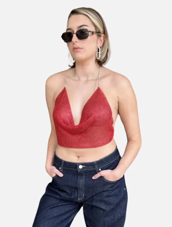 Insurge Clothing Mixty Top - Red< Skirts | Shirts