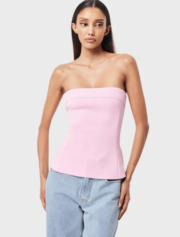 Mossman Monaco Bustier - Pink< Skirts | Shirts