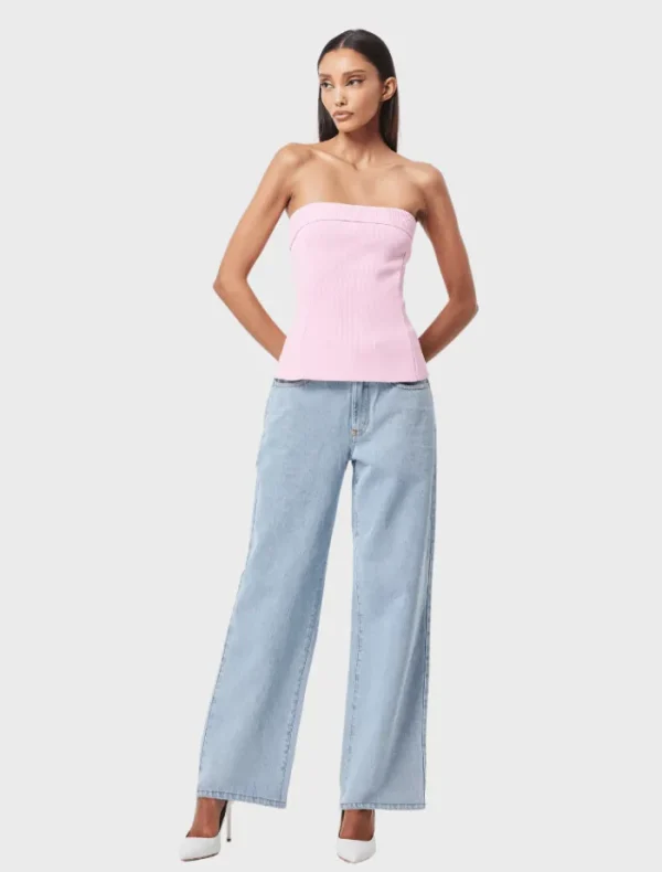 Mossman Monaco Bustier - Pink< Skirts | Shirts
