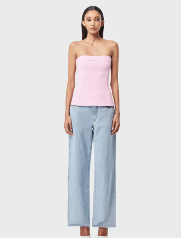 Mossman Monaco Bustier - Pink< Skirts | Shirts