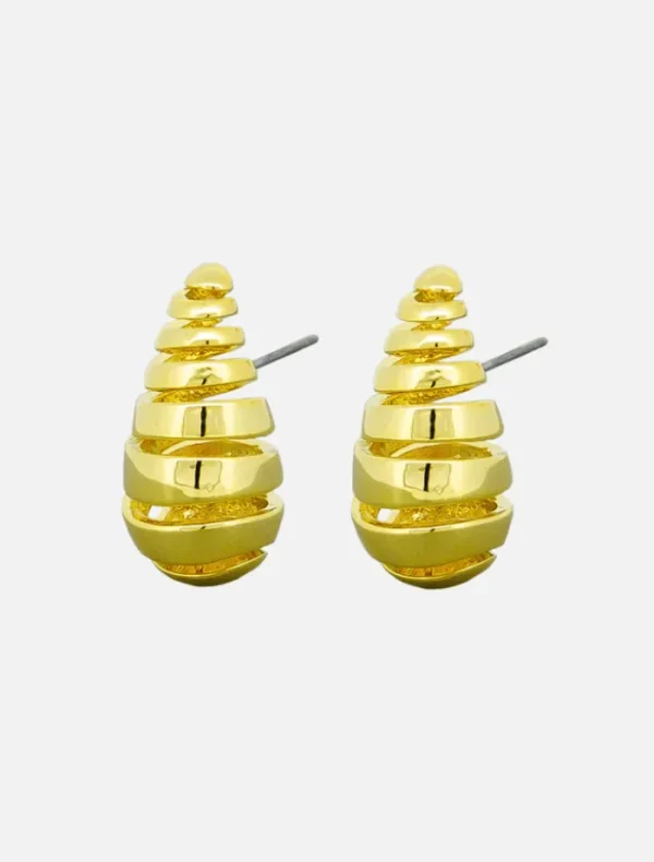 Jolie and Deen Nala Earrings - Gold< Earrings