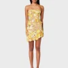 Elliatt New Age Dress - YellowMulti< Mini Dresses