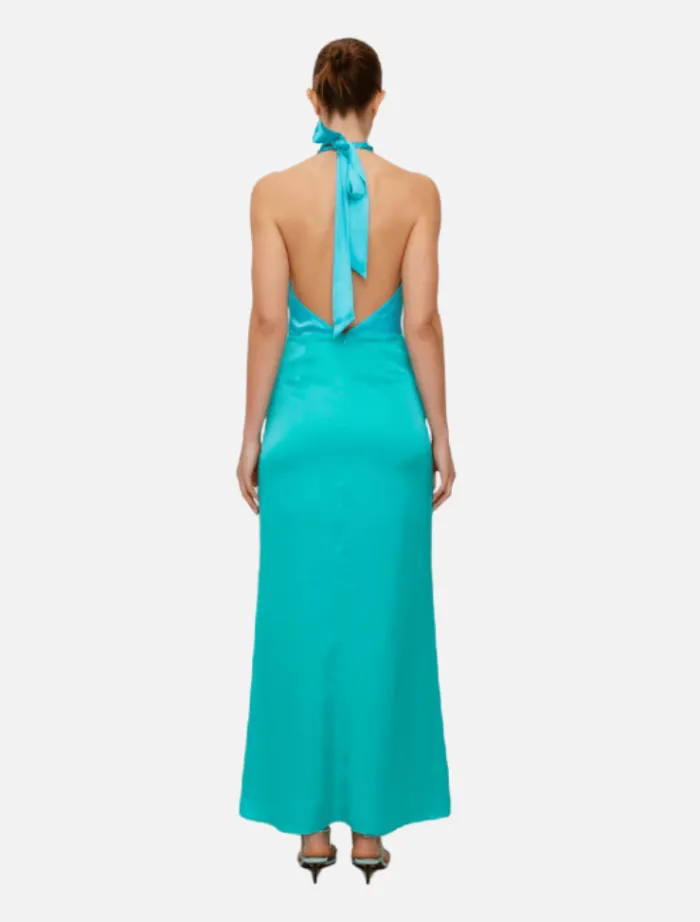 oahu_slip_dress__aquamari_1.webp The Wolf Gang Oahu Slip Dress - Aquamarine< Skirts