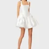 Elliatt Oleander Fit And Flare Dress - White< Casual Dresses | Mini Dresses
