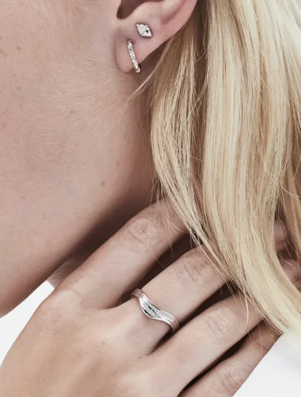 Jolie and Deen Paulina Ring -Silver< Rings