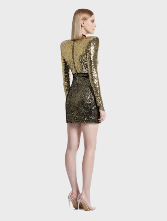 perfume_exotico_mini_dres_2.webp Zhivago Perfume Exotico Mini Dress - Gold< Mini Dresses | Hand Bags