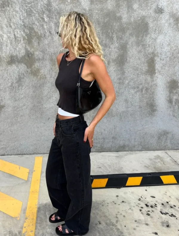 Bayse Perry Denim - Backstage Black< Pants | Denim