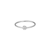 Jolie and Deen Petite Circle Ring - Silver< Rings