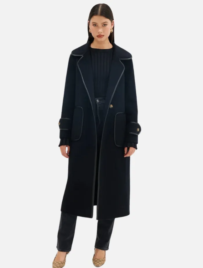 piper_coat__black_0.webp Bubish Piper Coat - Black< Casual Dresses | Wool Coat