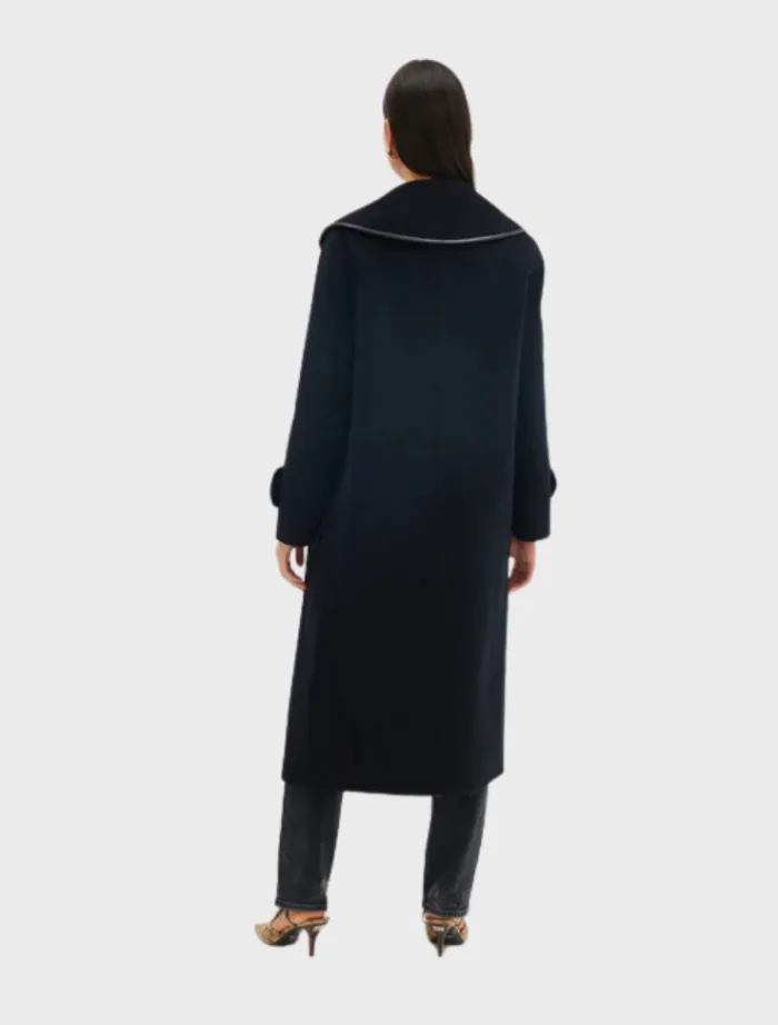 piper_coat__black_5.webp Bubish Piper Coat - Black< Casual Dresses | Wool Coat