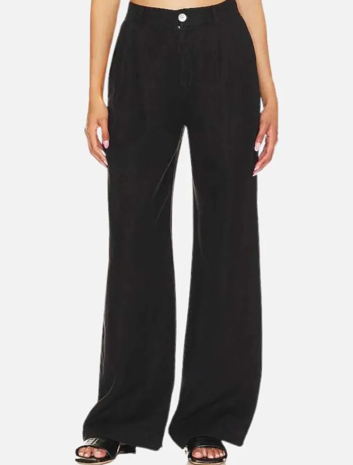 pleated_wide_leg_trousers_0.webp Bella Dahl Pleated Wide Leg Trousers -< Pants | Tops