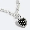 Emma Pills Polka Hot Heart Necklace - Polka< Necklaces