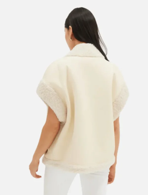 Bubish Poppy Vest - Ivory< Jackets / Coats | Tops