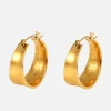 Insurge Clothing Positano Hoops - Gold< Earrings