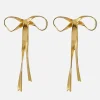 Susmie’s Queen Bow Earrings - Gold< Earrings