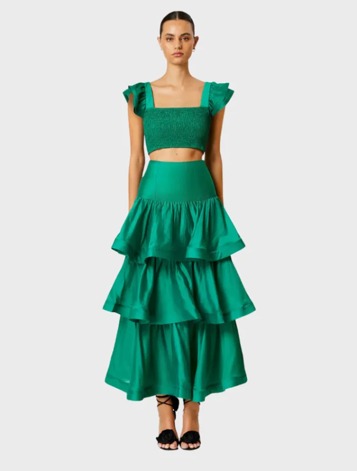 resort_set__green_0.webp Elliatt Resort Set - Green< Casual Dresses | Skirts