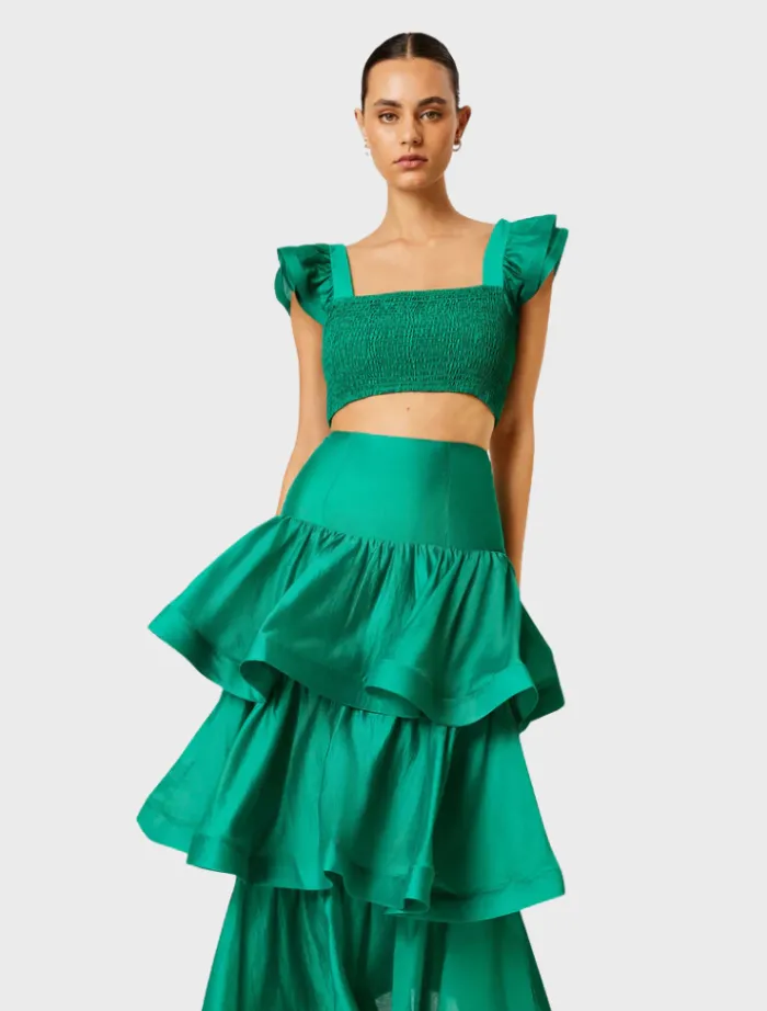 resort_set__green_1.webp Elliatt Resort Set - Green< Casual Dresses | Skirts